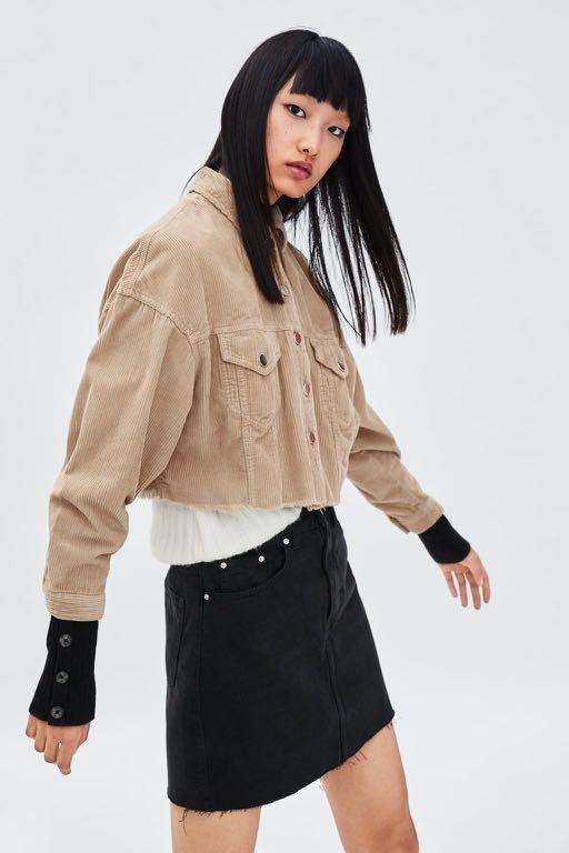 Corduroy jacket zara outlet