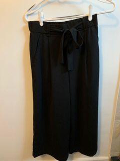 Zara Tie-Front Culottes