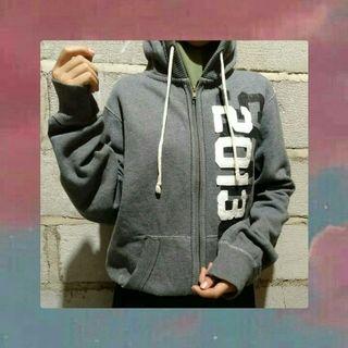 Zip Hoodie Old Grey Jostens