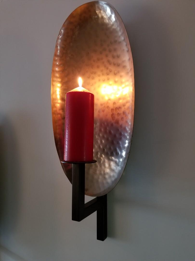 2x wall mounted candle holders, 傢俬＆家居, 其他 Carousell