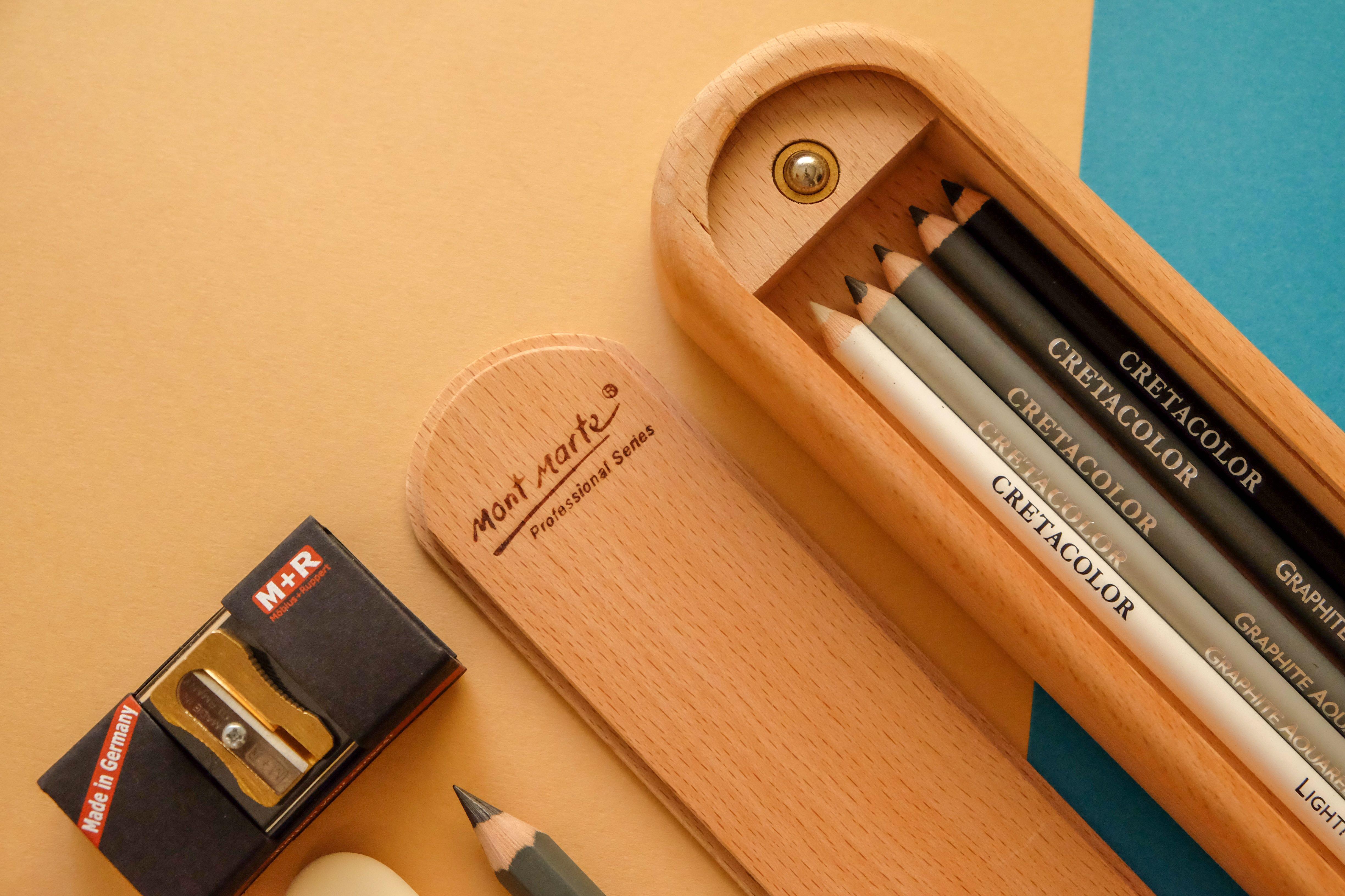 限時減價❗️🎄 禮物現貨素描套裝🇩🇪 德國制M+R 黃銅筆刨＋🇦🇺澳洲 