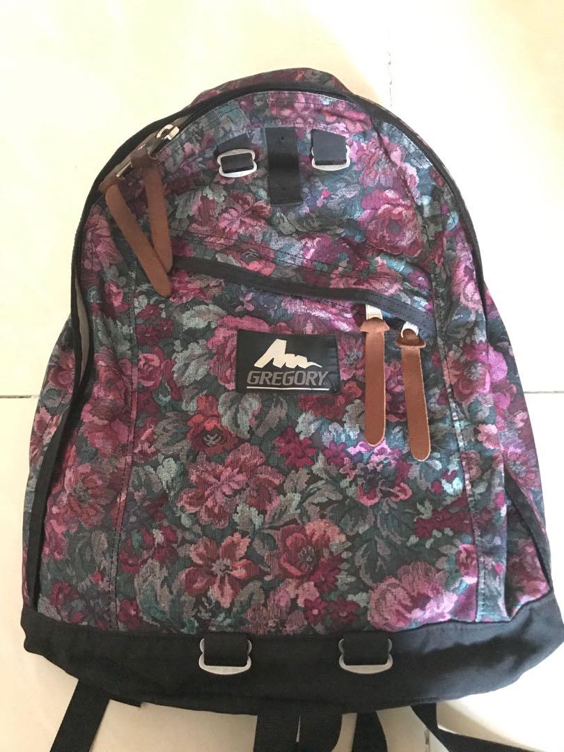 Gregory purple backpack top