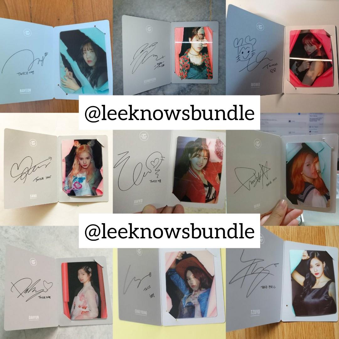 Interest Check Wts Twice Cheer Up Lenticular Pcs Entertainment K Wave On Carousell