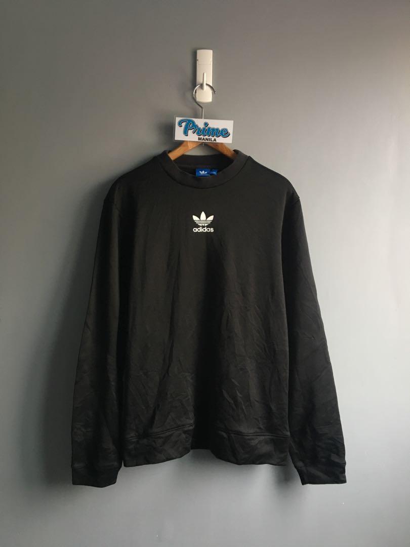 adidas trefoil crew