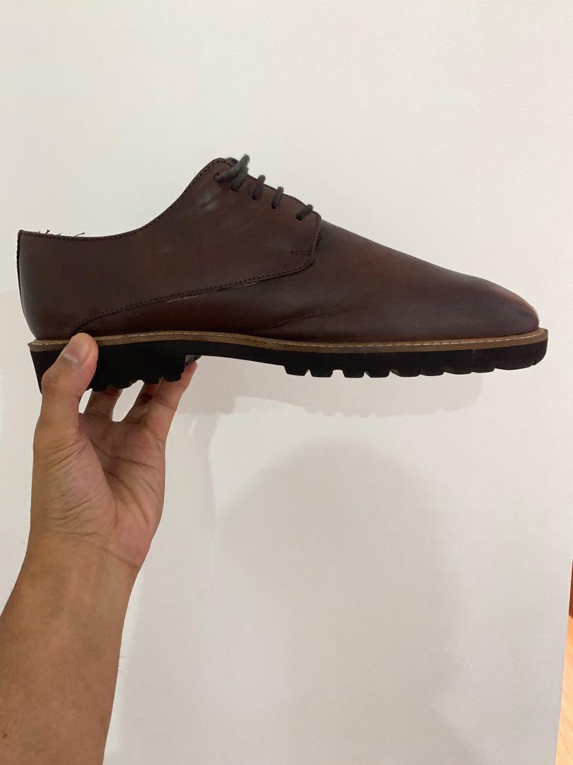 Adolfo Dominguez Brown Leather Shoes, Men's Fashion, Footwear, Dress Shoes  on Carousell
