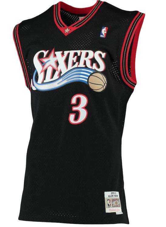 allen iverson phila jersey