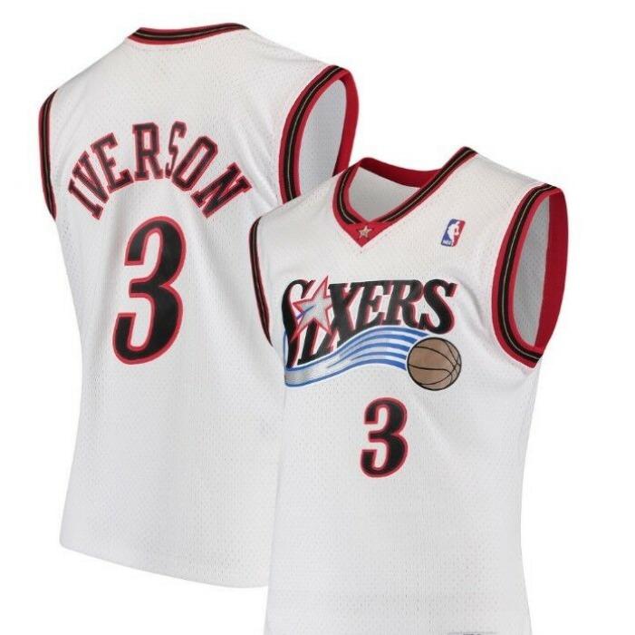 sixers white jersey
