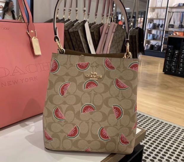Coach watermelon on sale crossbody