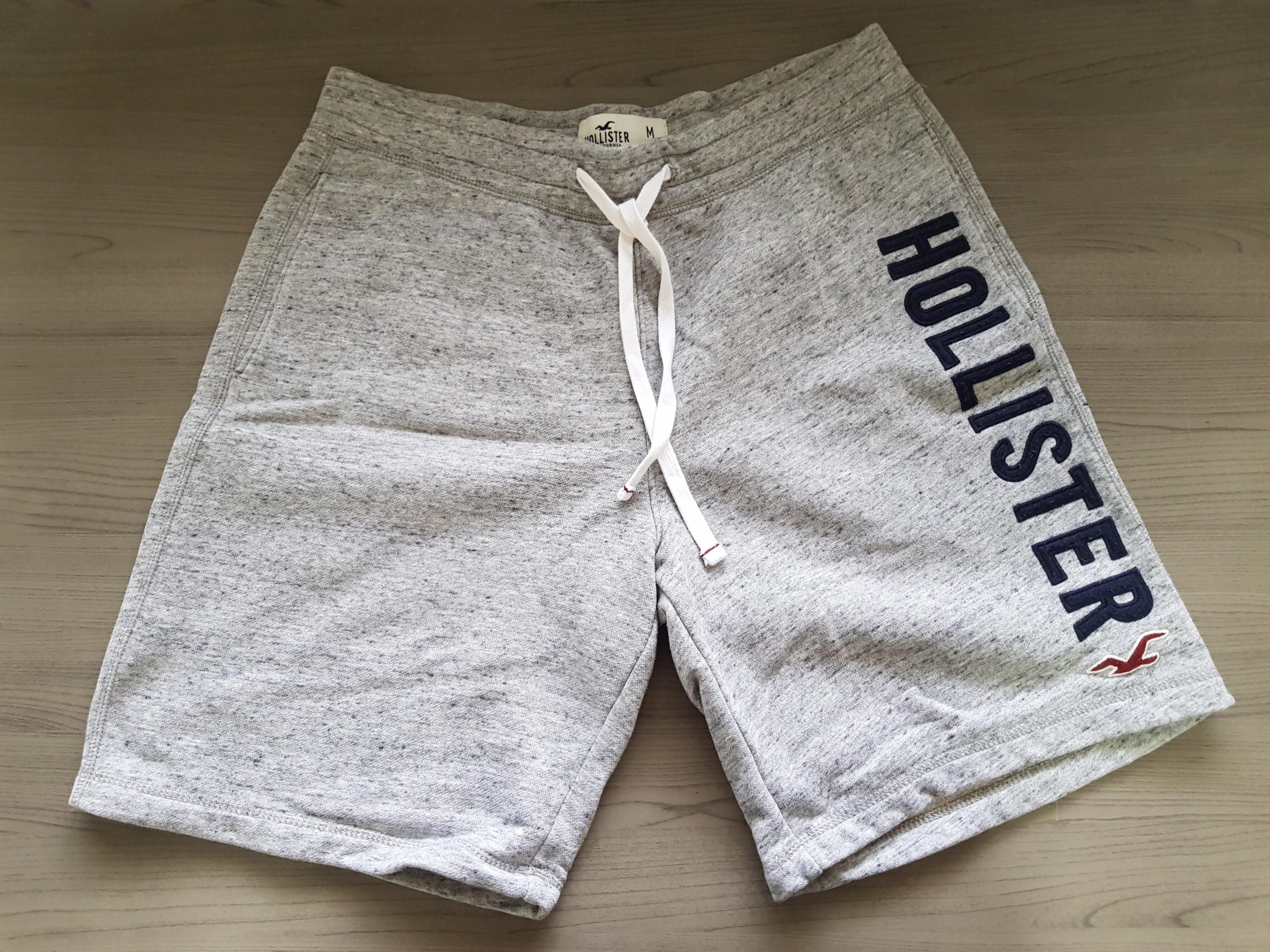 Shorts da hollister moletom sales