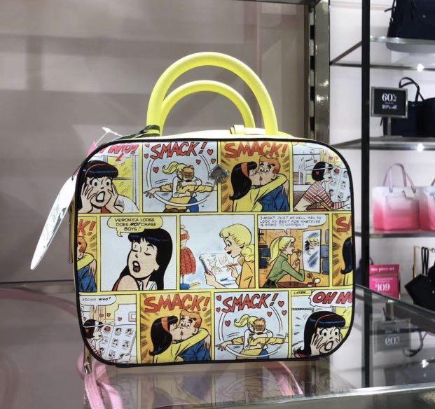 Authentic Kate spade Betty and Veronica lunch box bag cosmetics pouch,  Luxury, Bags & Wallets on Carousell