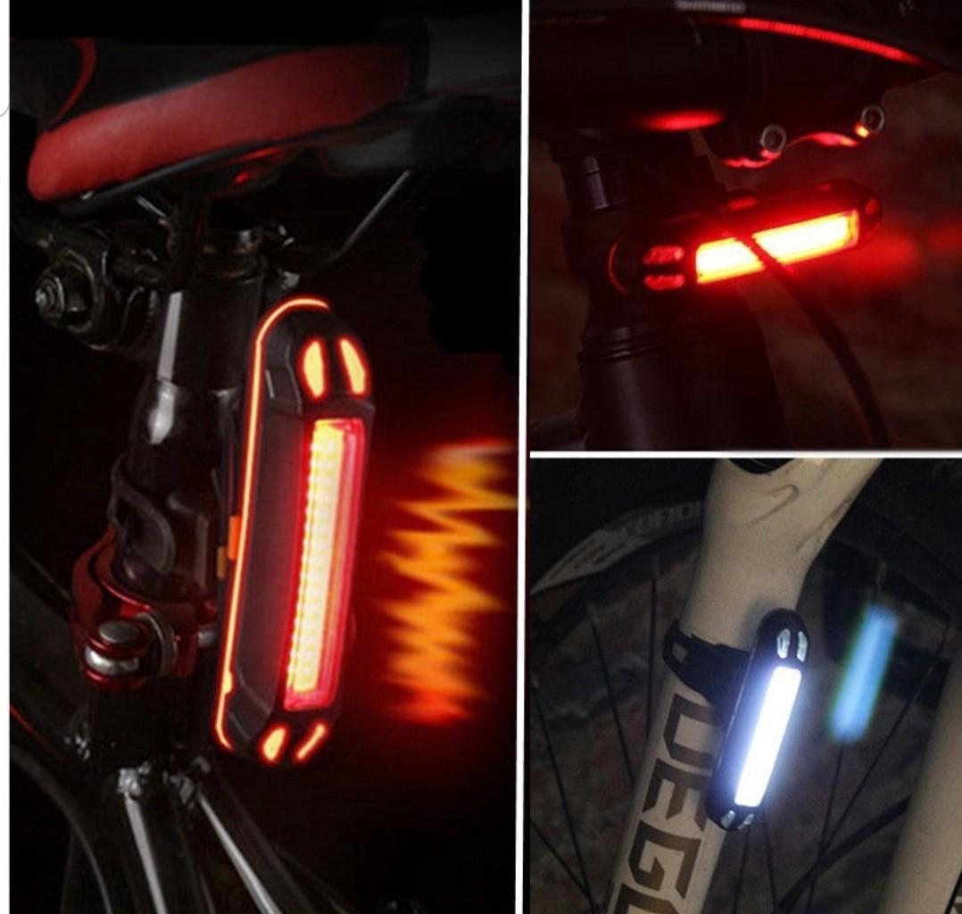 Bicycle back Blue Red Alert Lights ( not specialized, polygon, Scott, giant, mtb, mountain bike, bicycle, headlights ) (Category: Parts & Accessories) located in Singapore. Submitted by bikerbros141 (Listing ID 1020005489, Image 2). Description: 🚲💥💥Reserve Now 💥💥💥💥 🚲 Stock available 🚲 Bright Back lights 5 Modes🚔🚔 1) red 2) blue 3) blue blinking 4) blue slow blinking 5) red and blue alternate 🚲 168 lm with build in quality rechargeable