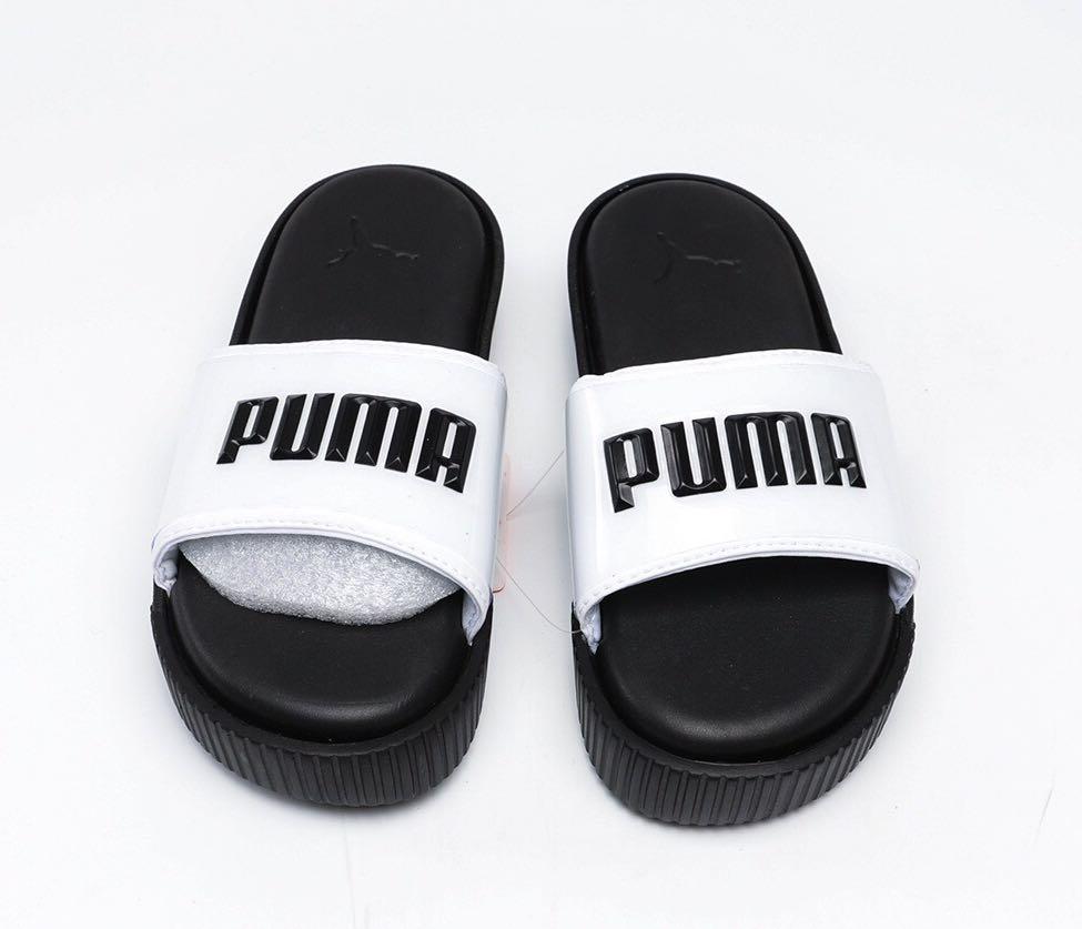 rubber puma slides