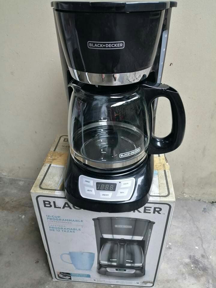 Black Decker Coffee Maker Tv Home Appliances Kitchen Appliances Coffee Machines Makers On Carousell