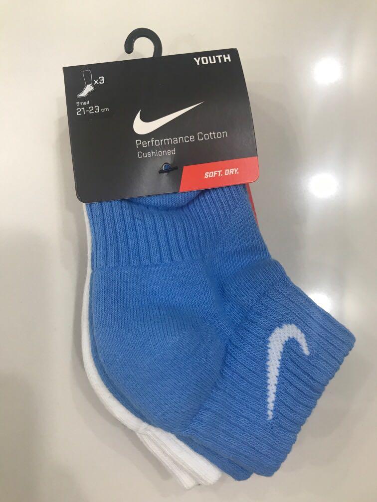 BN Authentic Nike Kids Socks x 3 (21 