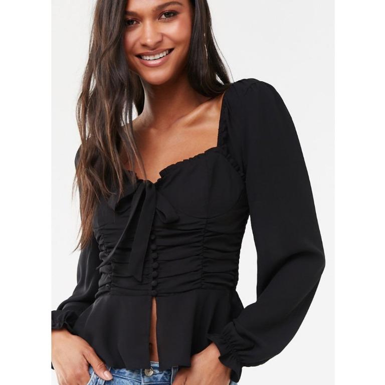 forever 21 ruffle top