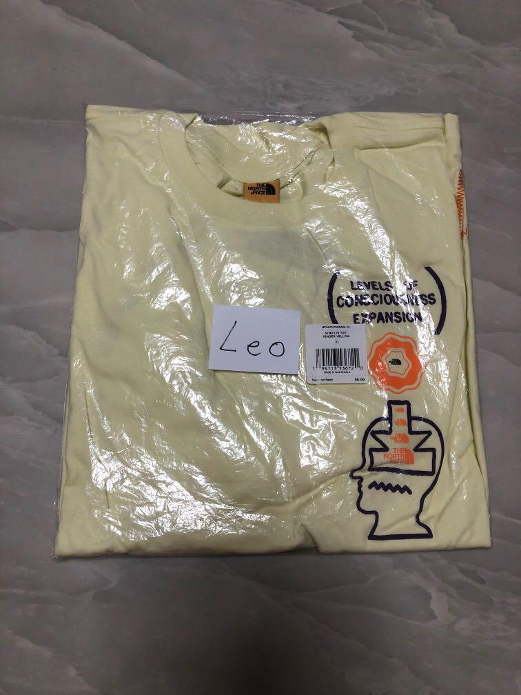 brain dead north face tee