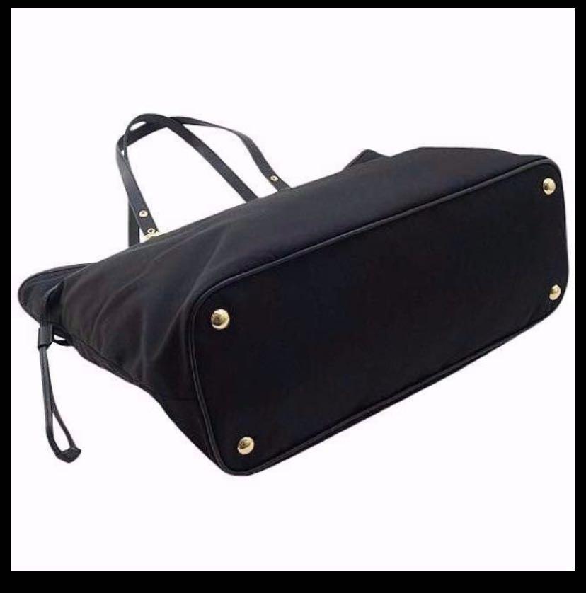 Brand New Authentic Prada Tessuto Saffian Tote Bag BR4997 Comes