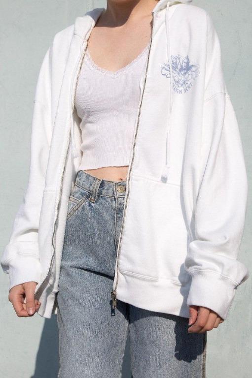 Brandy Melville Heaven Sent Christy Carla hoodie Women s Fashion