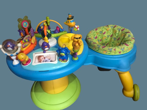 Bright Starts 3-in-1 Around We Go Activity Center