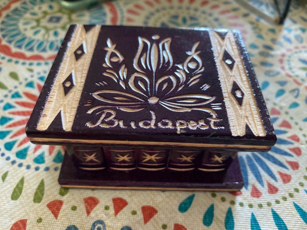 Hungarian Budapest puzzle box with a mirror 秘密盒連鏡 carouselljackpot, 興趣