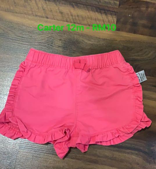 12 month girl shorts