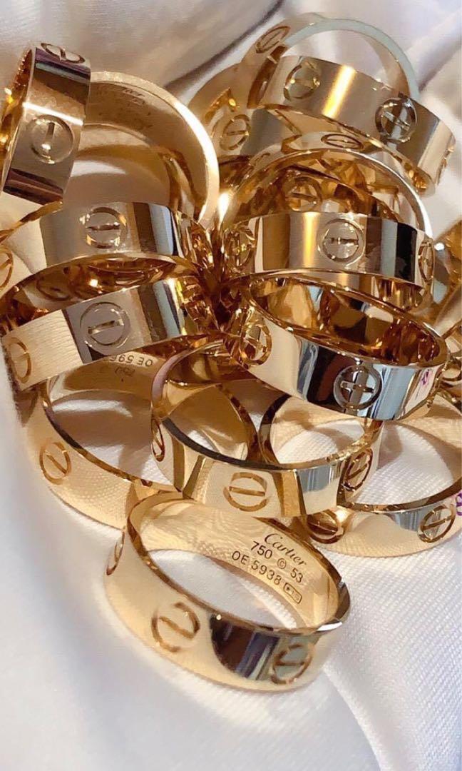 CARTIER LOVE BANGLE AND LOVE RING (Category: Luxury Accessories) located in Manila. Submitted by brilliant_luxury09 (Listing ID 1019873805, Image 2). Description: .