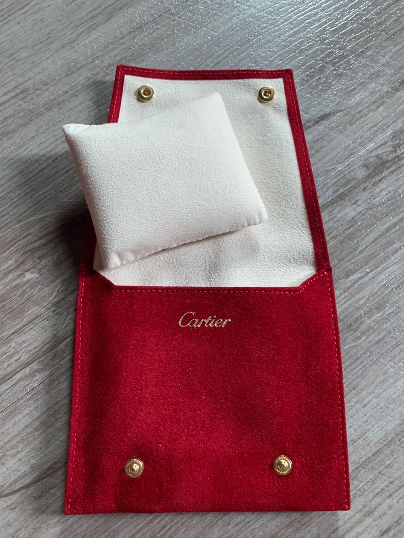 cartier ring pouch