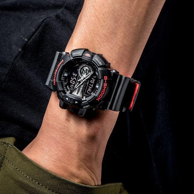 Casio G Shock GA 400HR 1A Red Black Analog Digital Watch GA 400HR