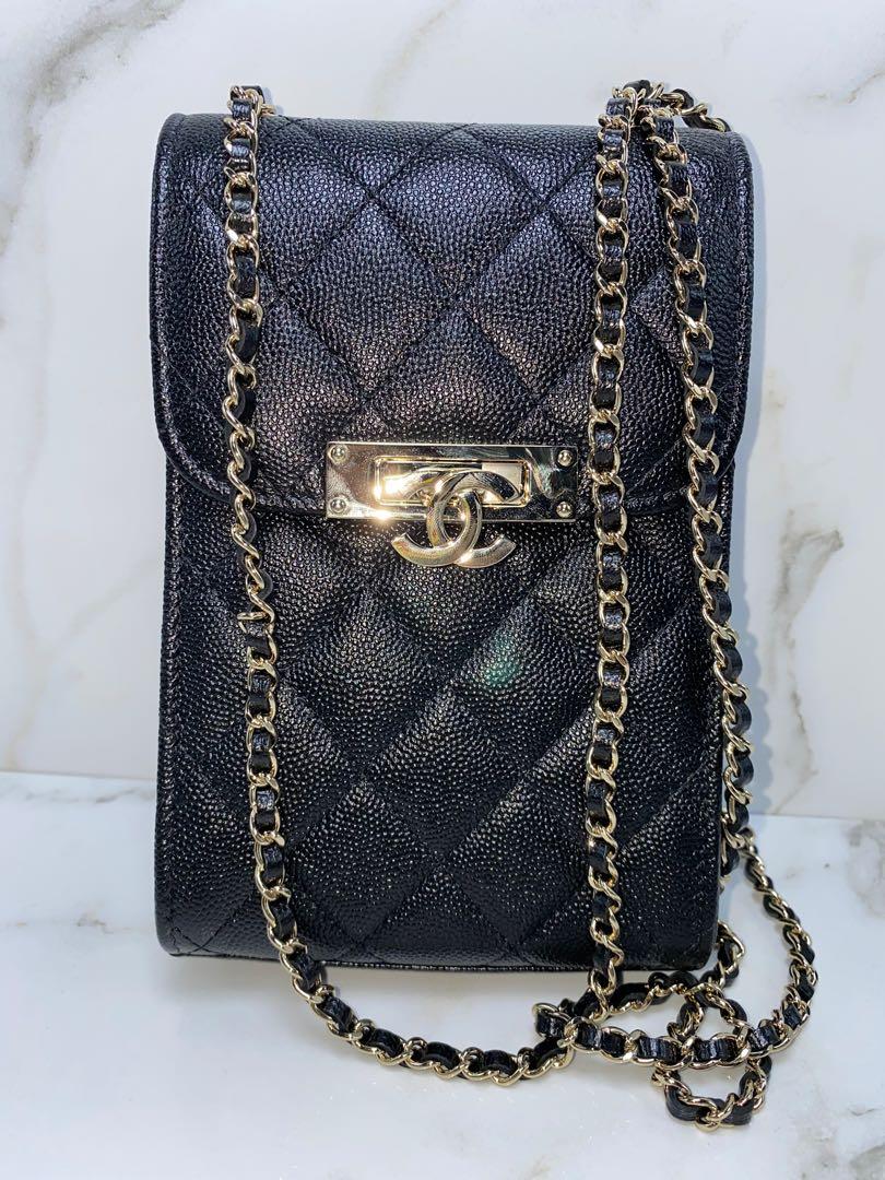 Chanel vertical clutch 2025 with chain