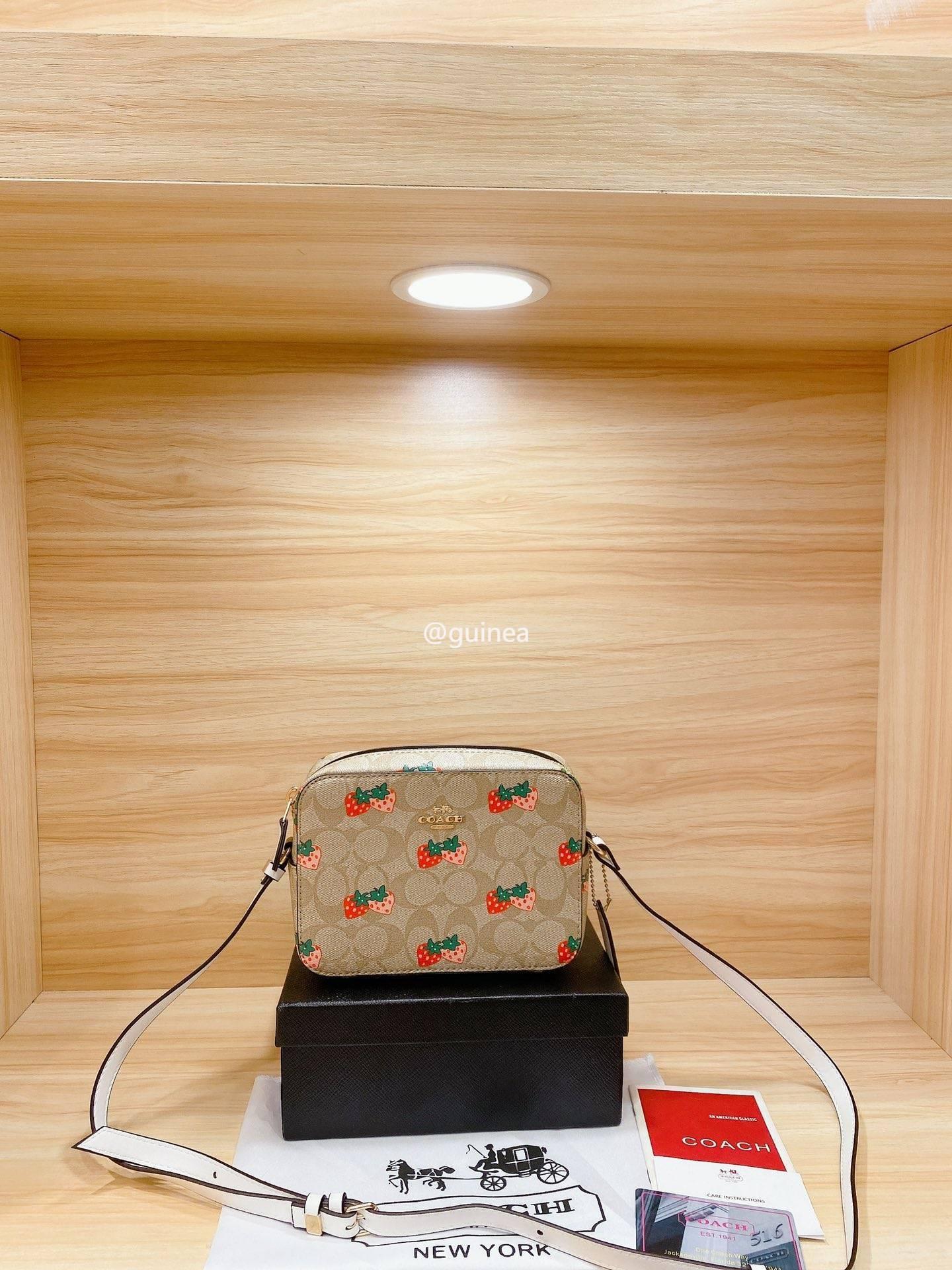 Coach strawberry camera bag 2025
