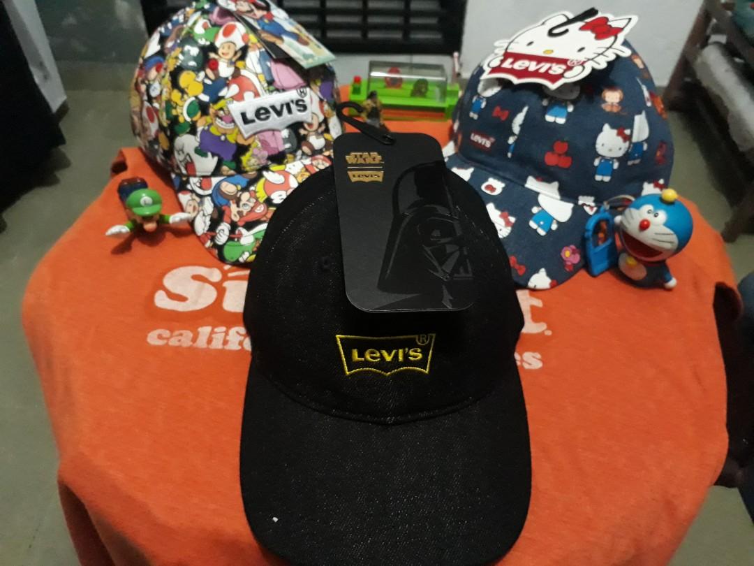 Combo levis cap (Category: Cap & Hats) located in Kuala Langat. Submitted by eddysen88 (Listing ID 1019995237, Image 1). Description: 3 pcs cap collaboration with levis (limited edition) 1 time production. 3 cap for rm550 or negotiate abit.. brand new with tag (unused)..