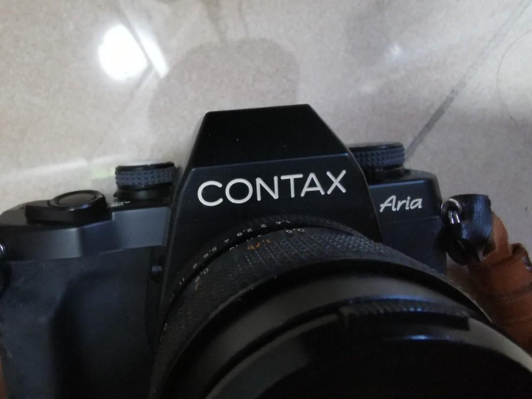 お1人様1点限り CONTAX Aria & Planar Carl T* 50mm Planar f1.4 ...