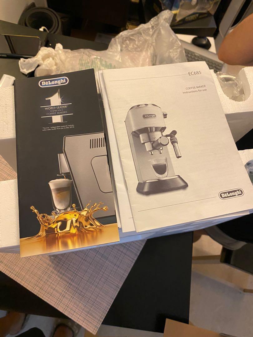 Delonghi Dedica Style Ec685m Tv Home Appliances Kitchen Appliances Coffee Machines Makers On Carousell