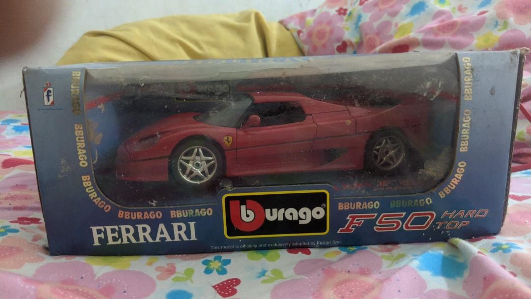 Diecast Ferrari F50 Hard Top Bburago Toys Collectibles Mainan Di Carousell