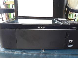 Epson Sx130 Printer and Scanner (natuyuan ng ink)