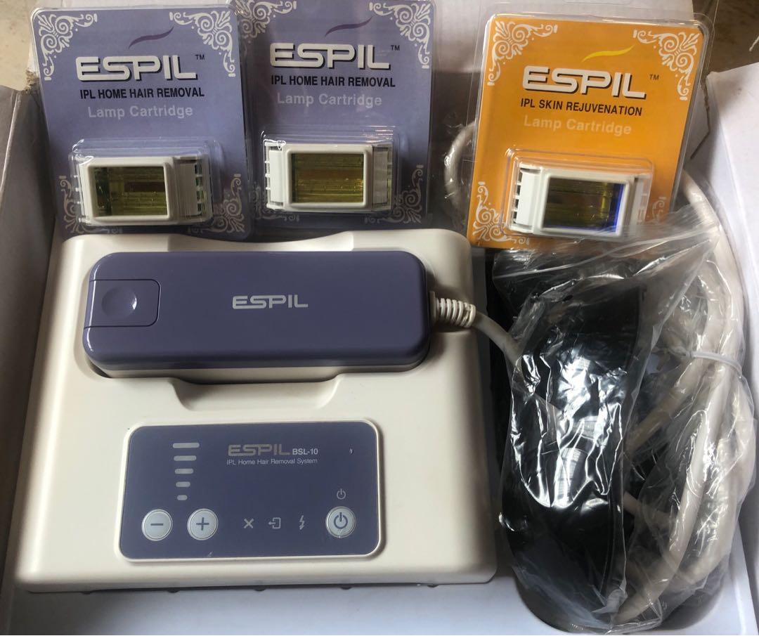 ESPIL BSL-10 IPL脱毛器 Espil IPL Laser Hair Removal BSL-10, Total 3 Lamps + Free Express