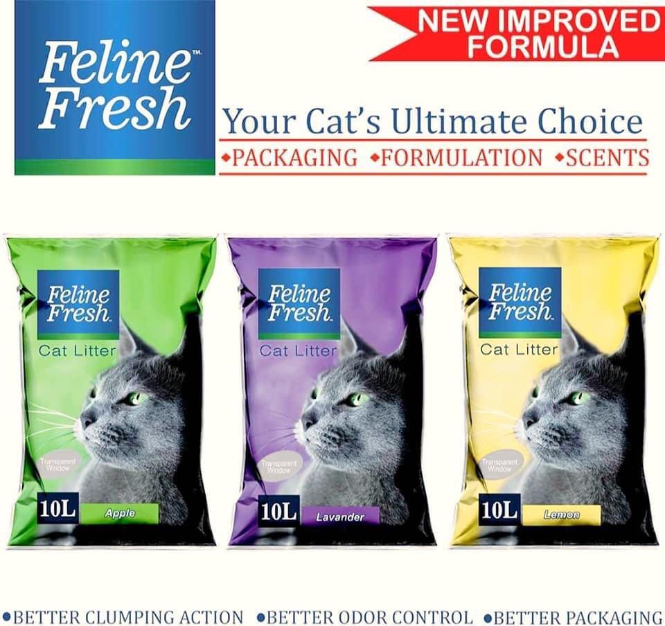 Feline Fresh Cat Litter Sand Pets Supplies Pet Accessories On Carousell