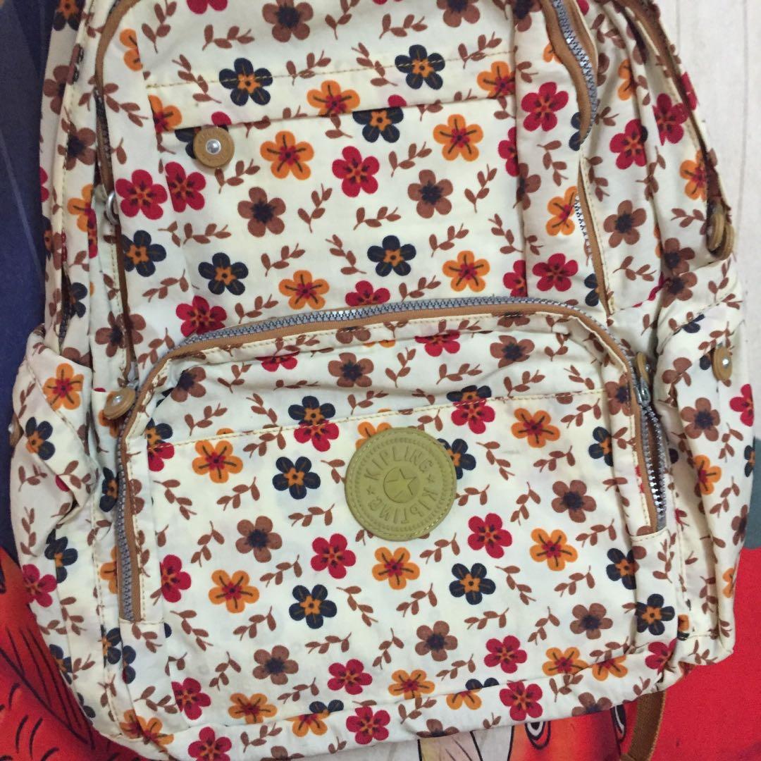 floral kipling bag