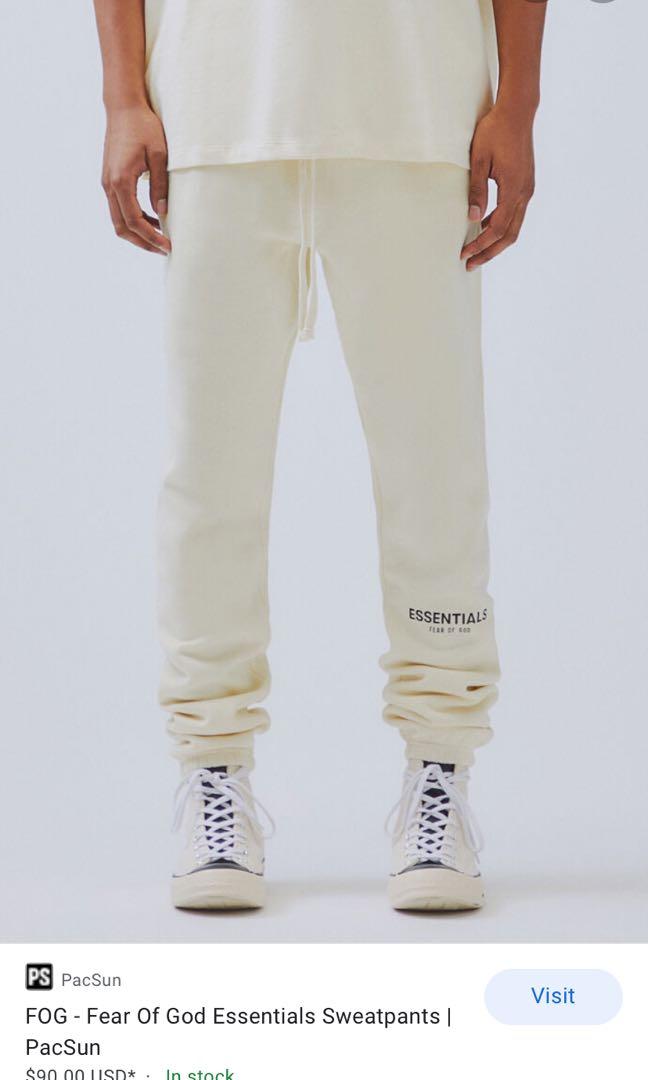 fear of god essentials sweatpants womens