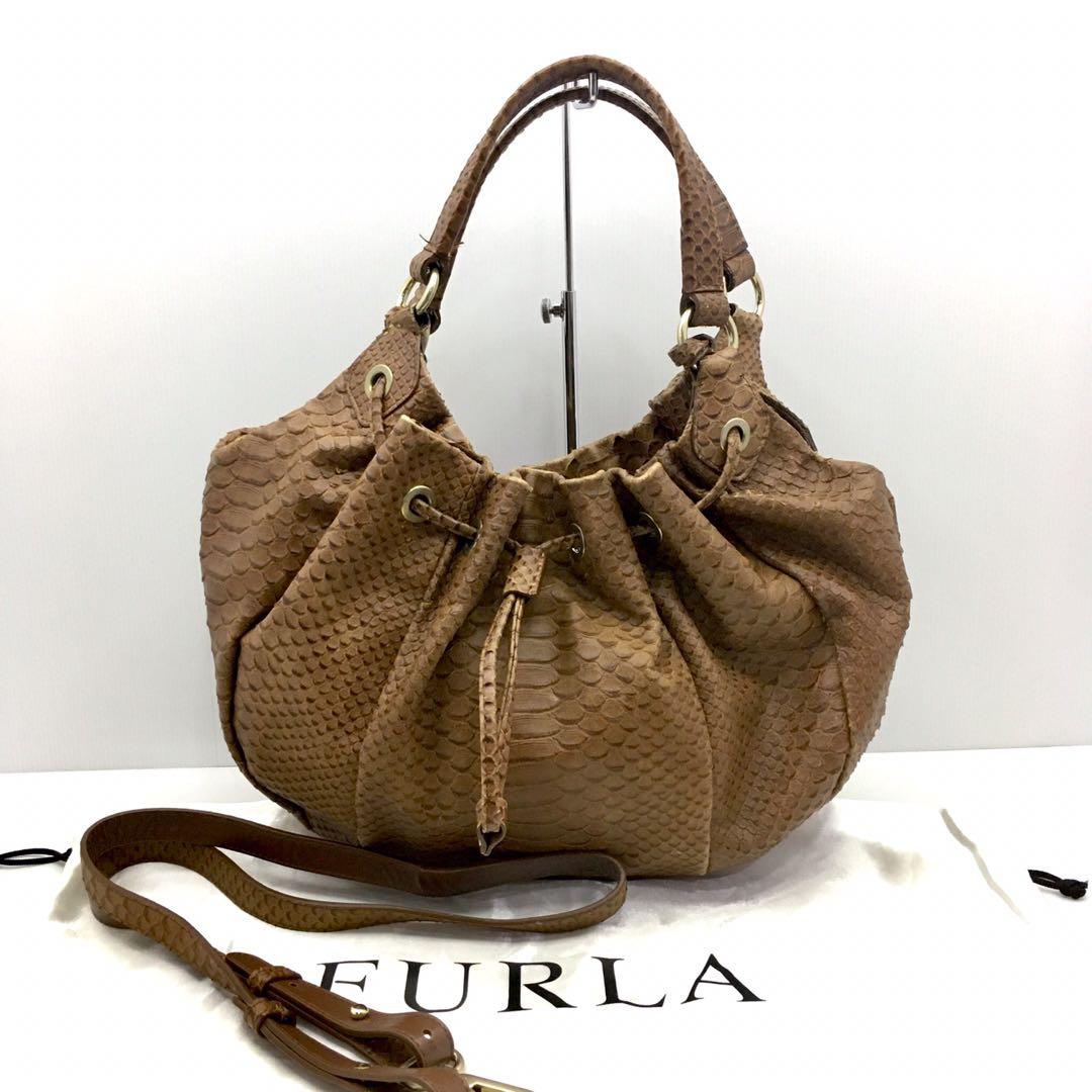 Furla Python 2Way Bag 207005011 Women s Fashion Bags Wallets Tote Bags on Carousell