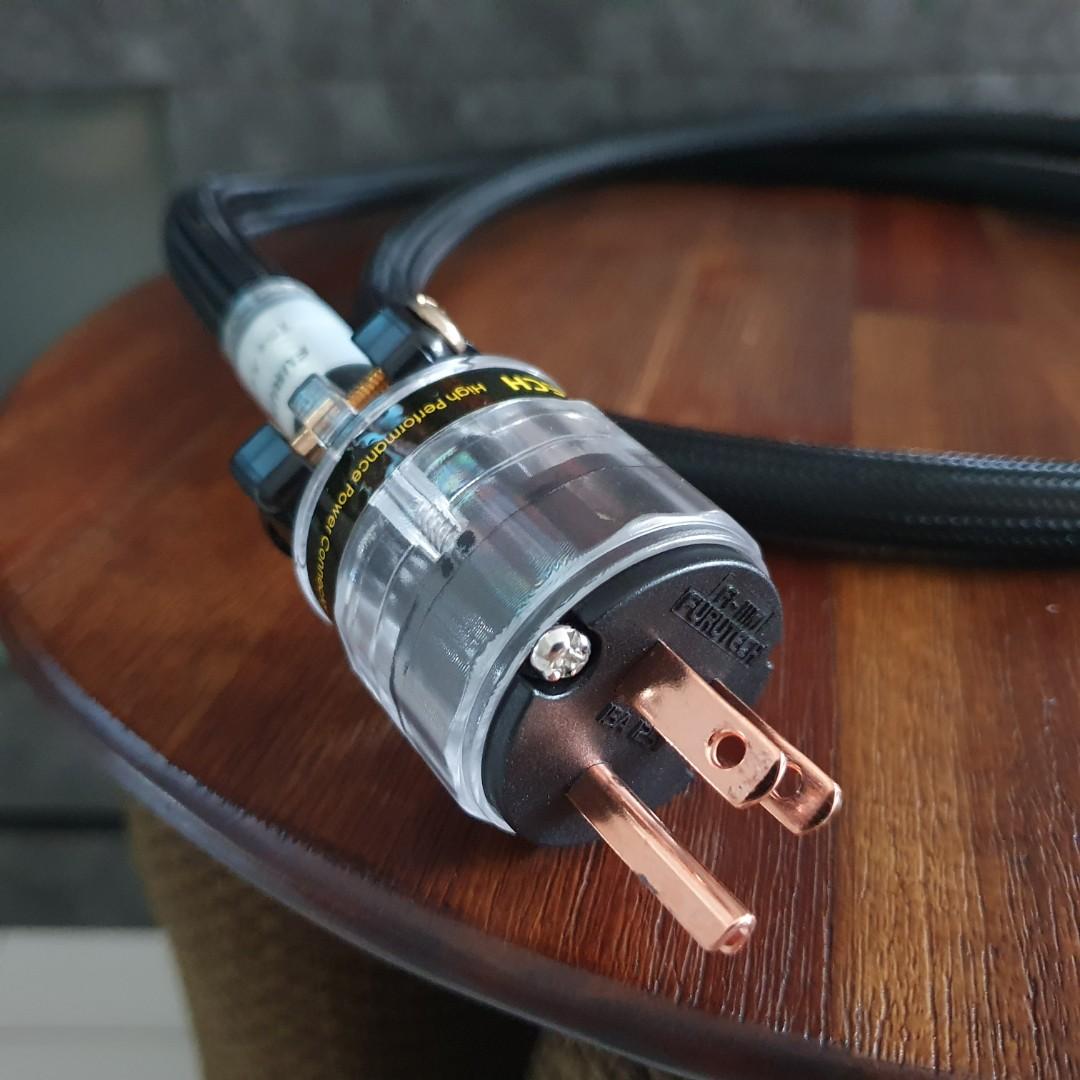 定期入れの 電源ケーブル FURUTECH 1.5m The Astoria オーディオケーブル