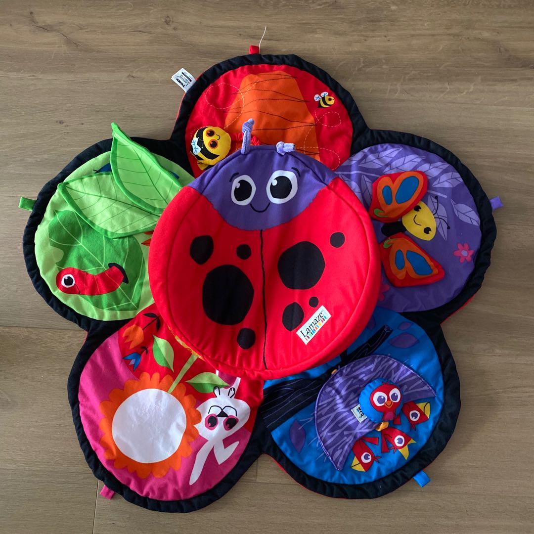 lamaze tummy time spin and explore