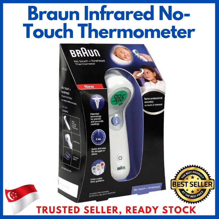 GENUINE Braun No Touch Forehead Thermometer Non contact Brand new