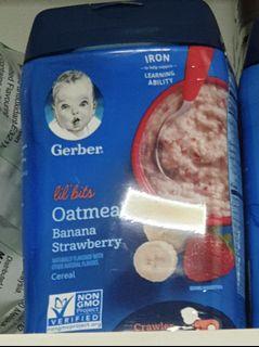Gerber oatmeal