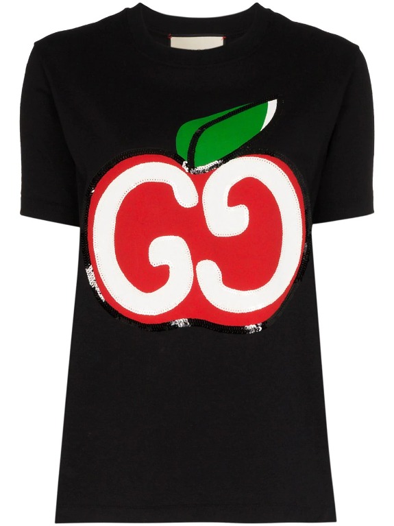 gucci apple tee