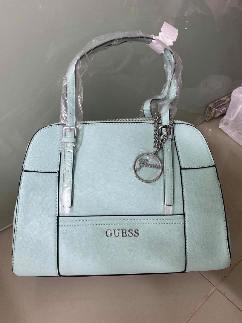 grey guess handbag