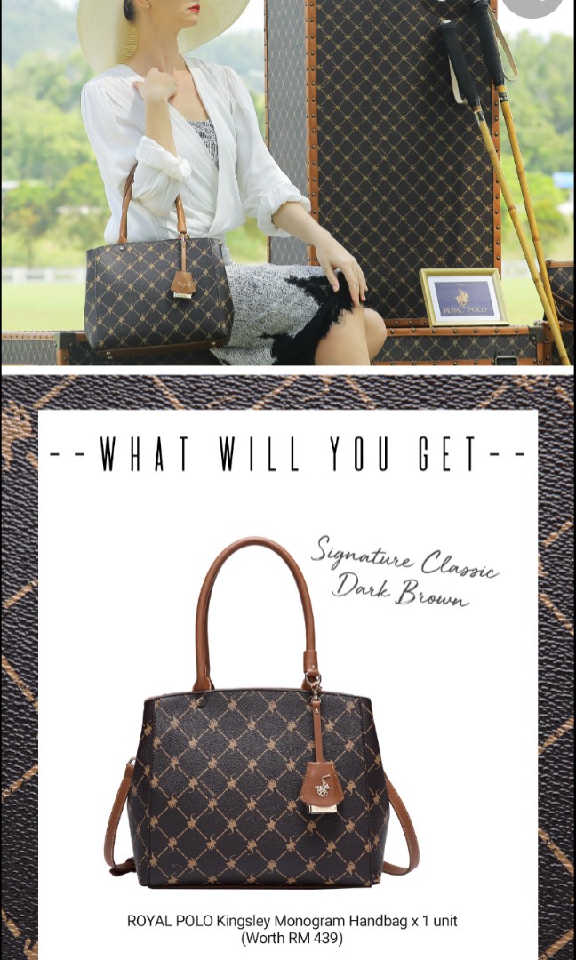 Royal polo emma trapezio bag cheap