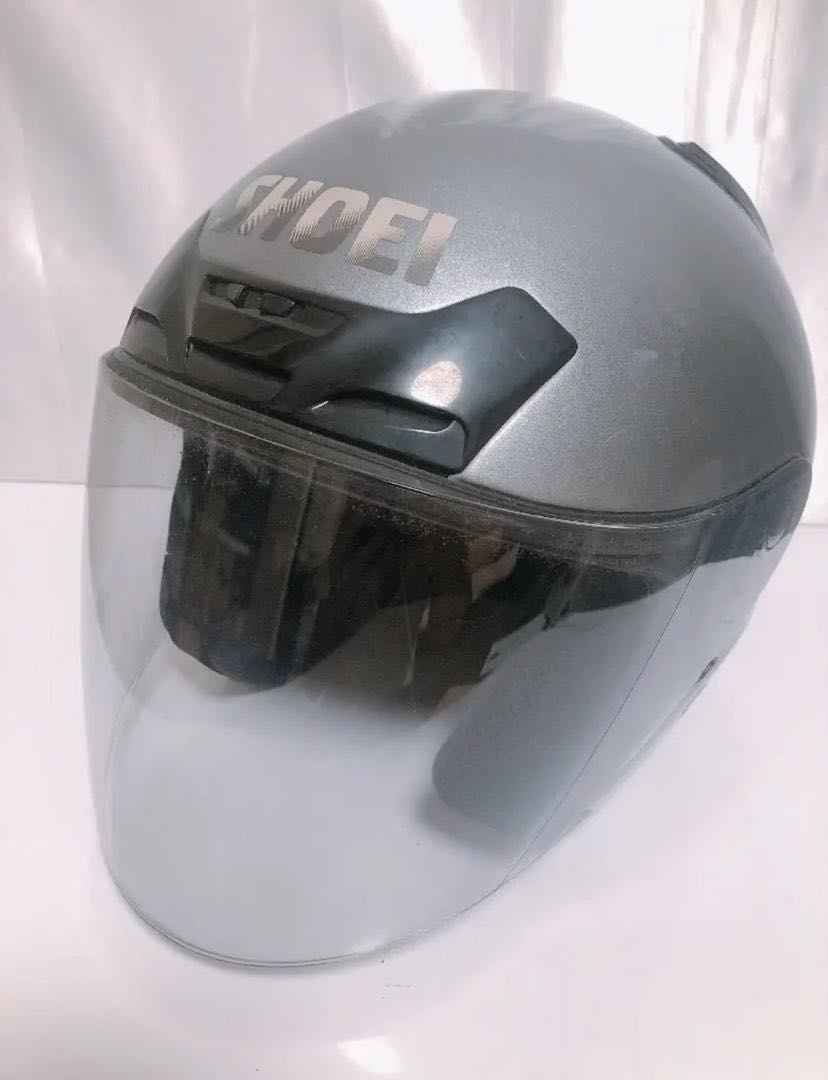 Helmet Shoei J Force 1 Grey Auto Accessories on Carousell