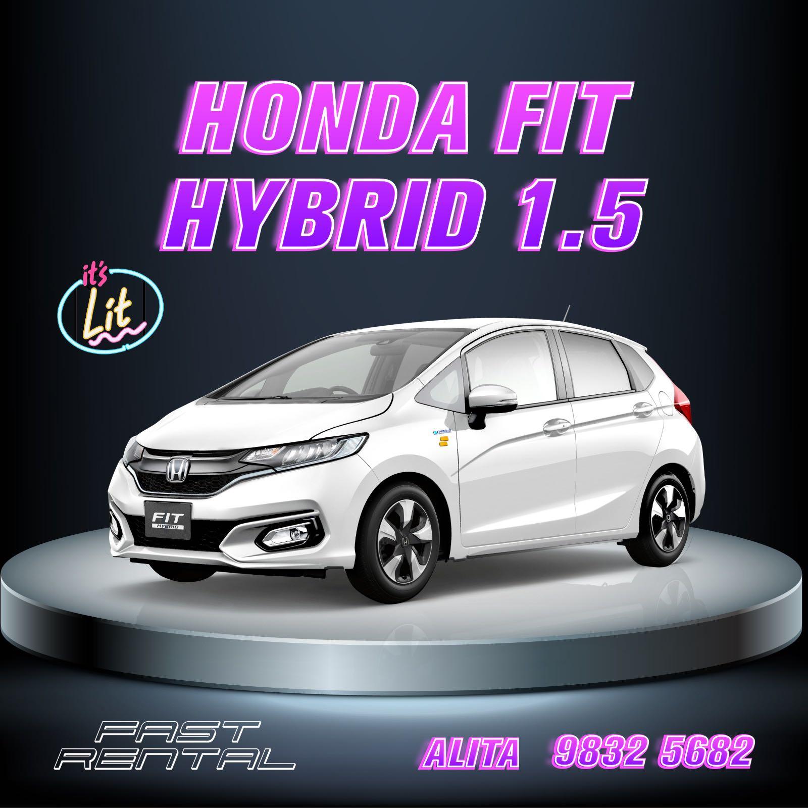Honda Fit 1.5 Hybrid 2019 (Category: Car Rental) located in Singapore. Submitted by sgfastrental (Listing ID 227038256, Image 1). Description: Please PM for more details! 🚗Vehicle Features: ✨Reliable 1.5L Engine ✨Outstanding 25km/litre ✨Outstanding Range: 1488km -------------------------------- 💰Drive away with Low Deposit 💰In-house incentives 💰Flexible T/C 💰Shell petrol card 30% discount -------------------------------- 🔖Collision Damage W