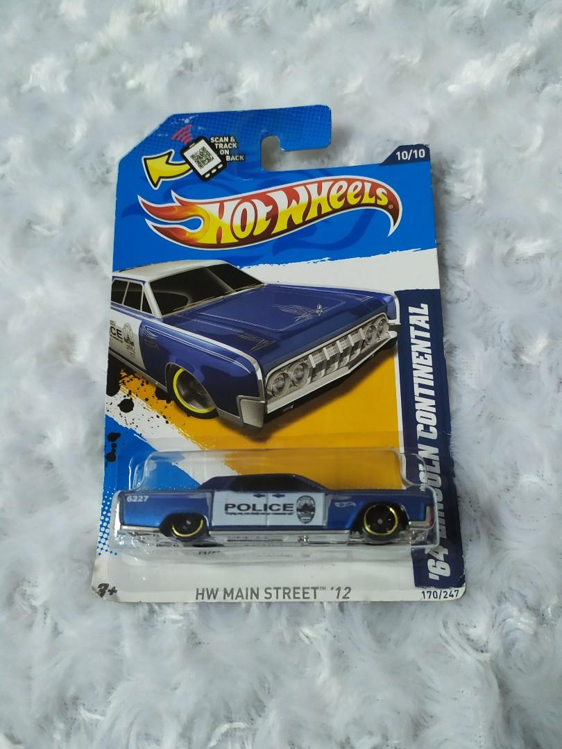 Hotwheels 64 Lincoln Continental Hot Wheel Toys Games Diecast Toy Vehicles On Carousell